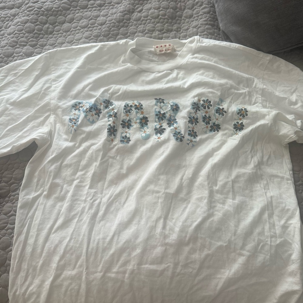 Marni White T-Shirt Womens S